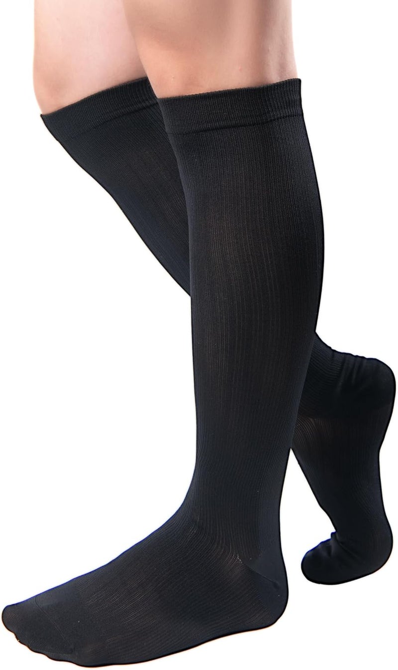 Y2Y2 Knee High 8-15 mmHg Graduated Compression Socks 3-Pack - Image 1
